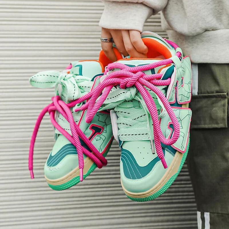 Y2K Neon Sneakers: Trendy 2000s Fashion for Bold Summer Outfits