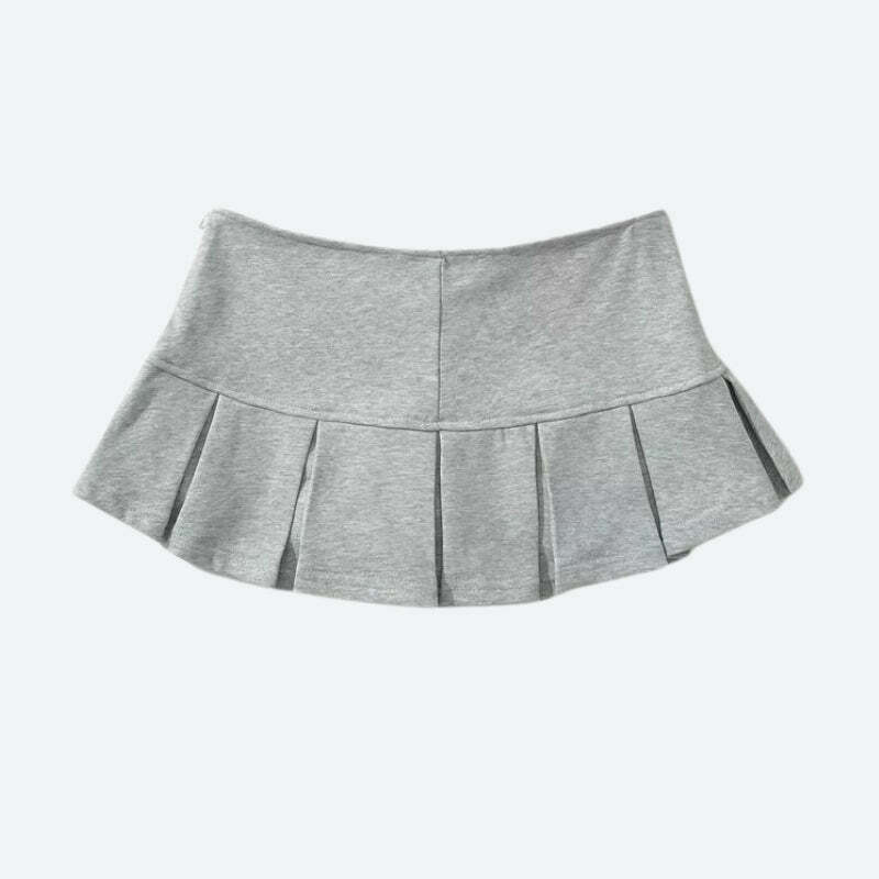 Y2K Pleated Micro Mini Skort for Trendy Summer Outfits & Aesthetic Looks