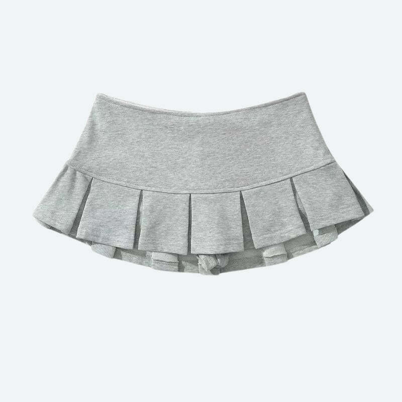 Y2K Pleated Micro Mini Skort for Trendy Summer Outfits & Aesthetic Looks