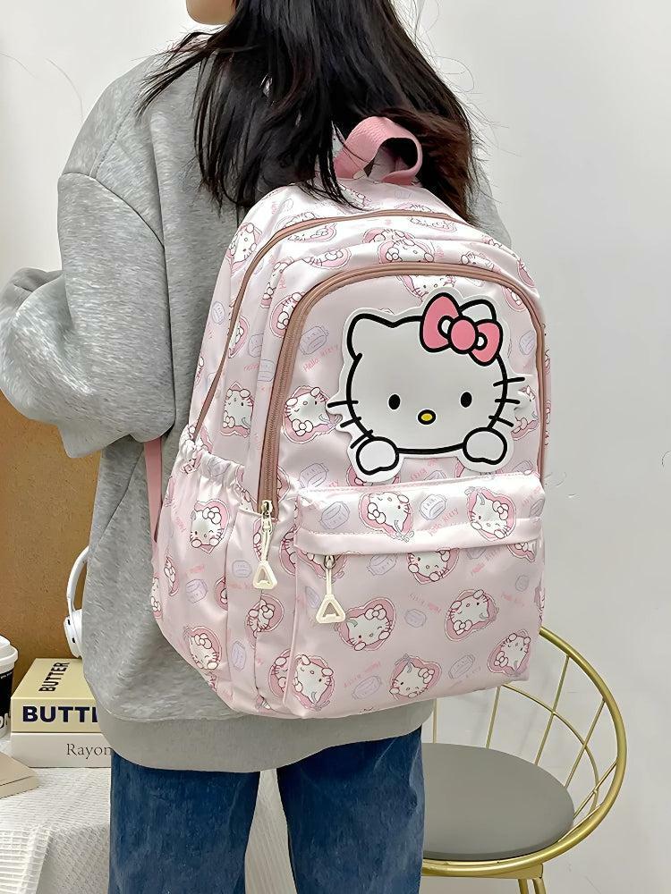 Y2K Sanrio Characters Backpack: Cute Aesthetic for Summer Outfits