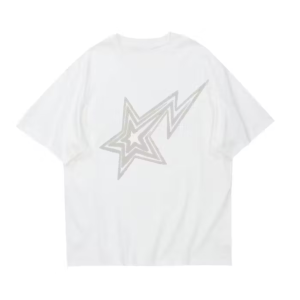 Y2K Star Graphic Tee: Trendy 90s Fashion for Effortless Summer Style