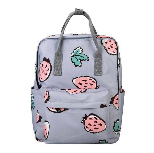 Y2K Strawberry Backpack: Cute Aesthetic Bag for Summer Outfits