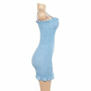 Y2K Summer Club Dress: Trendy Mini Dress for Effortless Style