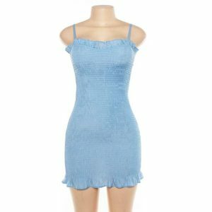 Y2K Summer Club Dress: Trendy Mini Dress for Effortless Style