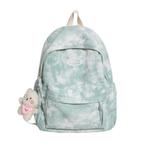 Y2K Tie Dye School Backpack: Trendy 90s Aesthetic for Stylish Students