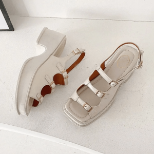 Y2K Vintage Platform Sandals for Trendy Summer Outfits and Aesthetic Looks