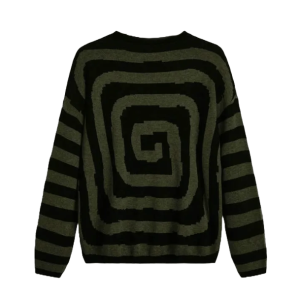 Y2K Vintage Star Sweater: Retro 90s Fashion for Trendy Outfits