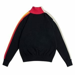 Y2K Vintage TV Screen Sweater: Retro 90s Aesthetic Fashion Top