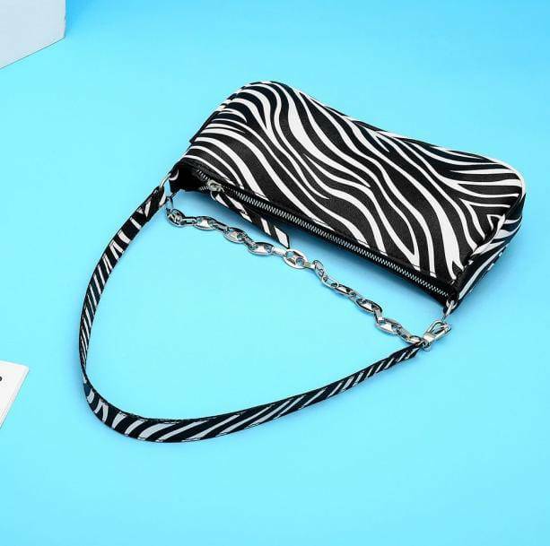 Zebra Print Handbag: Y2K Fashion Statement for Trendy Summer Outfits